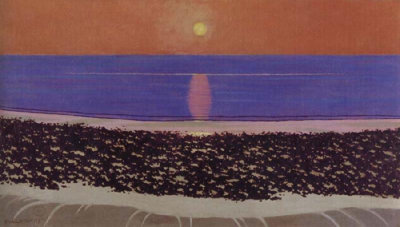 Felix Vallotton Sunset,Villerville